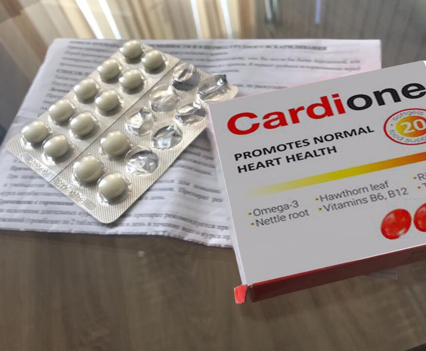 Cardione Tabletten und Anweisungen